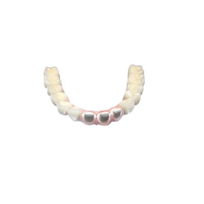 Smooth Surface Biocompatible Zirconia Tooth Crown Easy Maintain