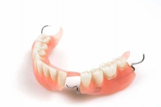 누락된 교정기 보이지 않는 의치 앞니 모조 임시 치아 탈착식 Dentu